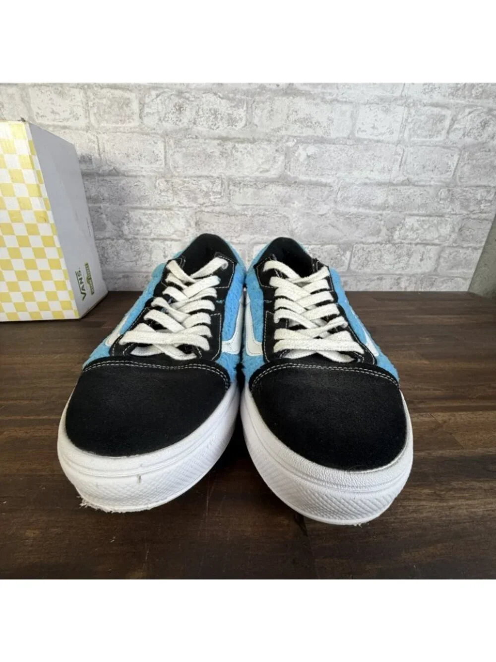 Vans x Sesame Street Old Skool Overt Comfycush Cookie Monster Shoes Sz 10